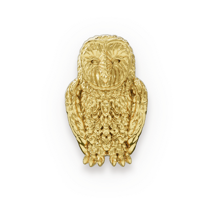 Owl | 18K Gold PVD